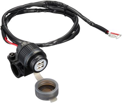 Kijima Bike Bike Parts USB Port Kit Twin Type Universal 304-6221