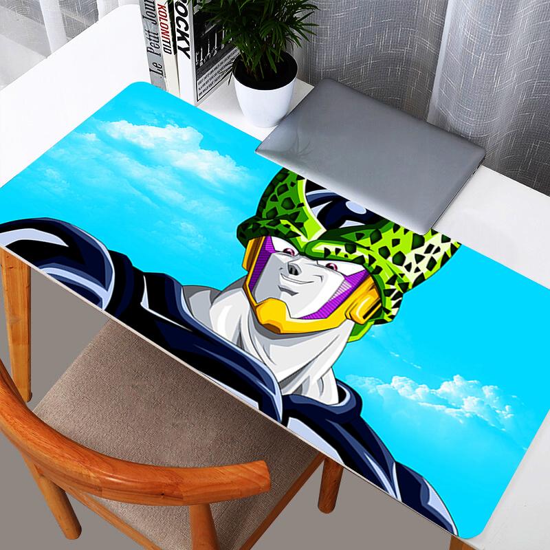 Dragon Ball Cell DBZ Mouse Pad Computer Speed Type Carpet Mat For Esports Players Laptop Keyboard Mousepad Office Desk Mat