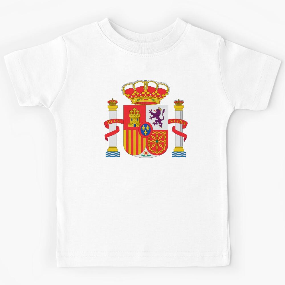 spain coat of arms escudo españa Kids T-Shirt 140