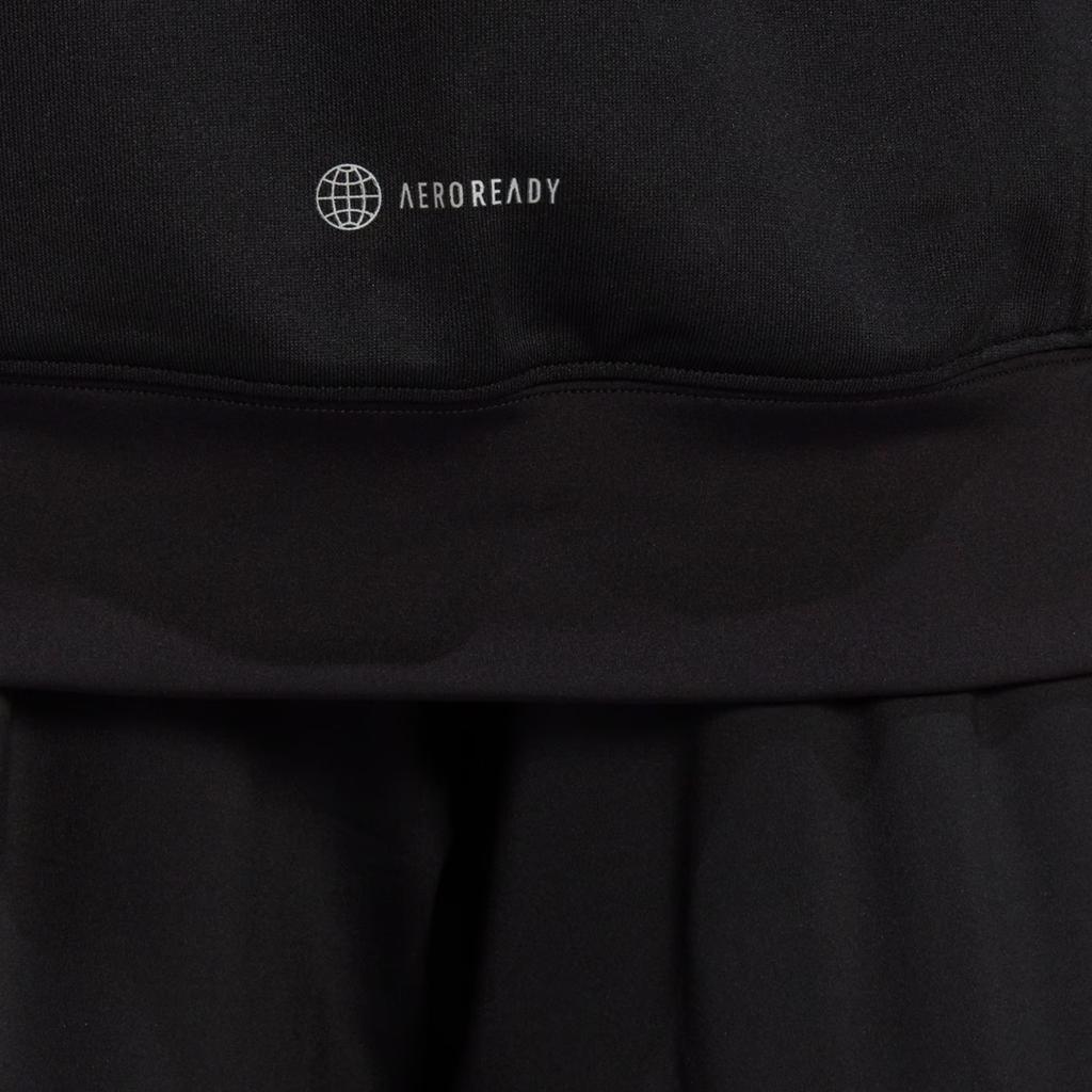 Adidas Striped Hoodie With Long Sleeves Men Hoodie Black HE2472