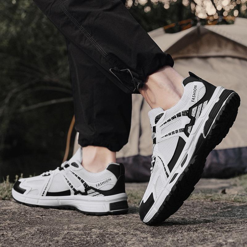 Fashion Men's Shoes 2025 New Style Summer Mesh Breathable Casual Outdoor Sports Niche Designed Thick Soled Fashion Trend Chunky sneakers