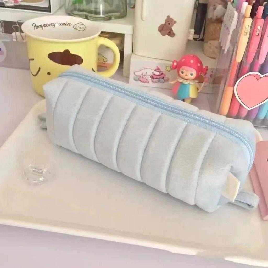 Cloud Bread Milkfufu Pencil Case - Large Capacity, Stylish, Ideal for Students