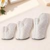 2Pcs White Cotton Oven Mitts Heat Resistant Non Slip Textured Surface for Cooking Baking Grilling Microwave Toast Soup Safety