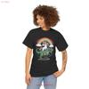 Lustiges Einhorn reitet T-Rex Shirt für Jungen, Mädchen und Erwachsene Regenbogen-Dinosaurier Niedliches Fantasy-Geschenk Vintage Grafik
