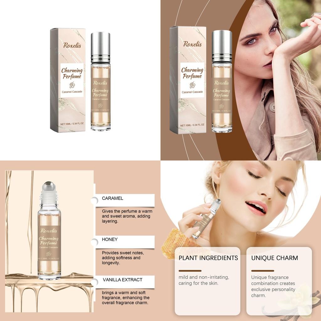 1 Stück luxuriöses Parfüm mit Karamell-Honig-Duft für ein zartes Sinneserlebnis (10 ml)