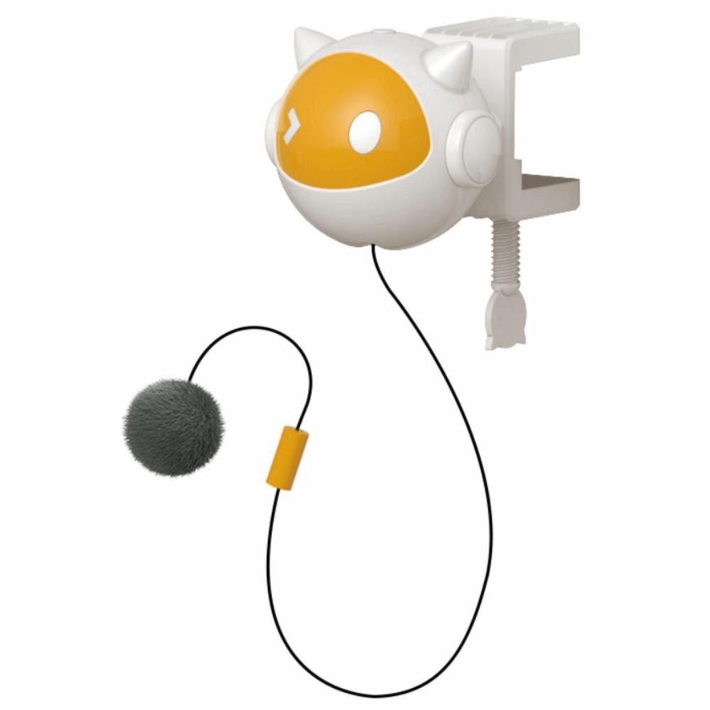 Creative Electric Hang Ball Kitten Bite Resistan Smart Kitten Teasing Rotating Retractable Automatic Lifting Cat Ball