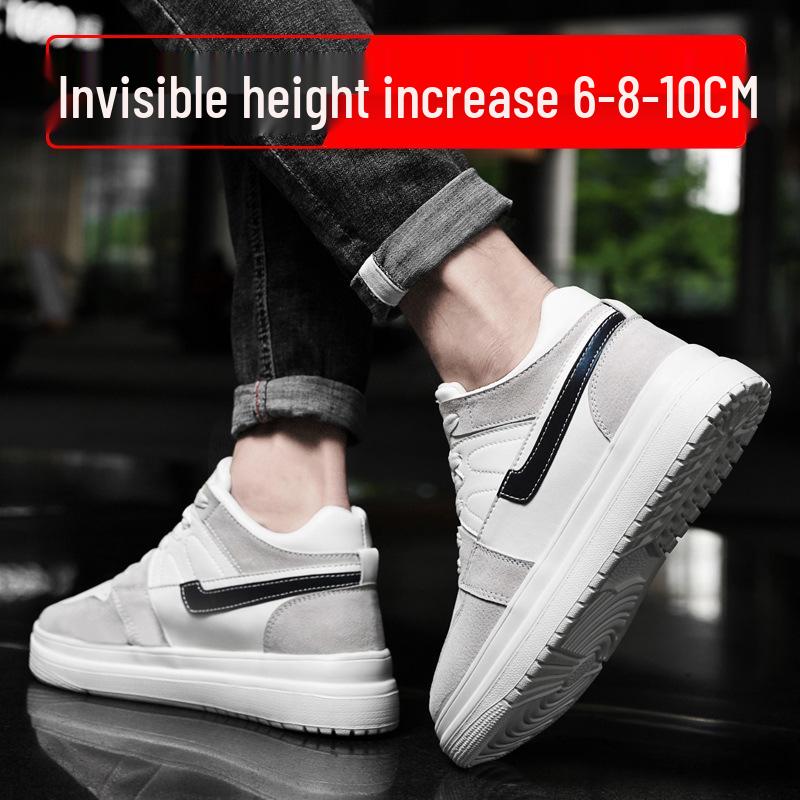 Men's 10CM Height Increasing Breathable Casual Sneakers