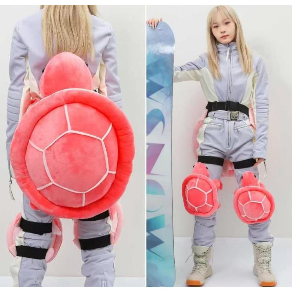 

Захисне спорядження для катання на лижах Turtle М які накладки на сідниці Накладки для пукання Наколінники Комплект захисту від падінь Лижне тепле професійне захисне спорядження 40cm [single]