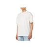 Calvin Klein Reflective Pattern Solid Color Short Sleeve T-Shirt Unisex Tops White J400399-YAF