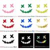Car Sticker Demon Smiling Face Stickers Motorcycle Helmet Stickers Reflective Waterproof Smile Face Decal Auto Body Decoration