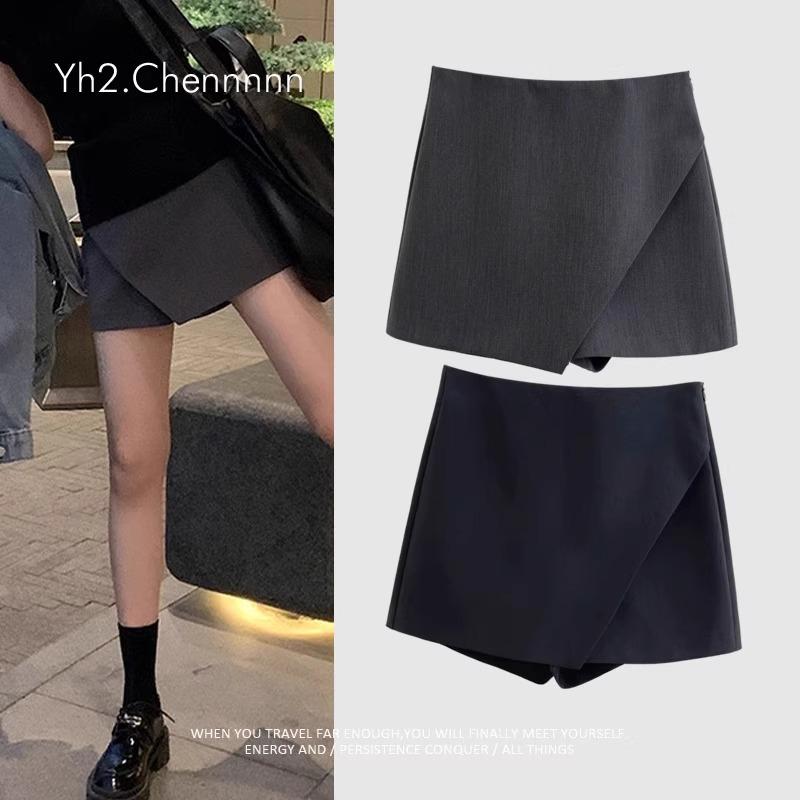 

2024 Black High Waist Mini Skirt - Autumn Slimming, Versatile Academy Style M