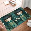 Japanese Sakura Flowers Cherry Blossoms Doormat Mat Anti-Slip  Bath Kitchen Bedroom Rug Carpet 40*60cm