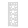 UChannel 4Hole Aluminum Alloy LowSide for Gobilda / TETRIX / FTC / FRC / FIRST / WRO