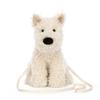 Highland Puppy West Plush Doll Shoulder Bag Adjustable Shoulder Strap Animals