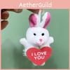 Cartoon Panda Easter Animal Plush Toys Heart Style Pendant Decorations Gift