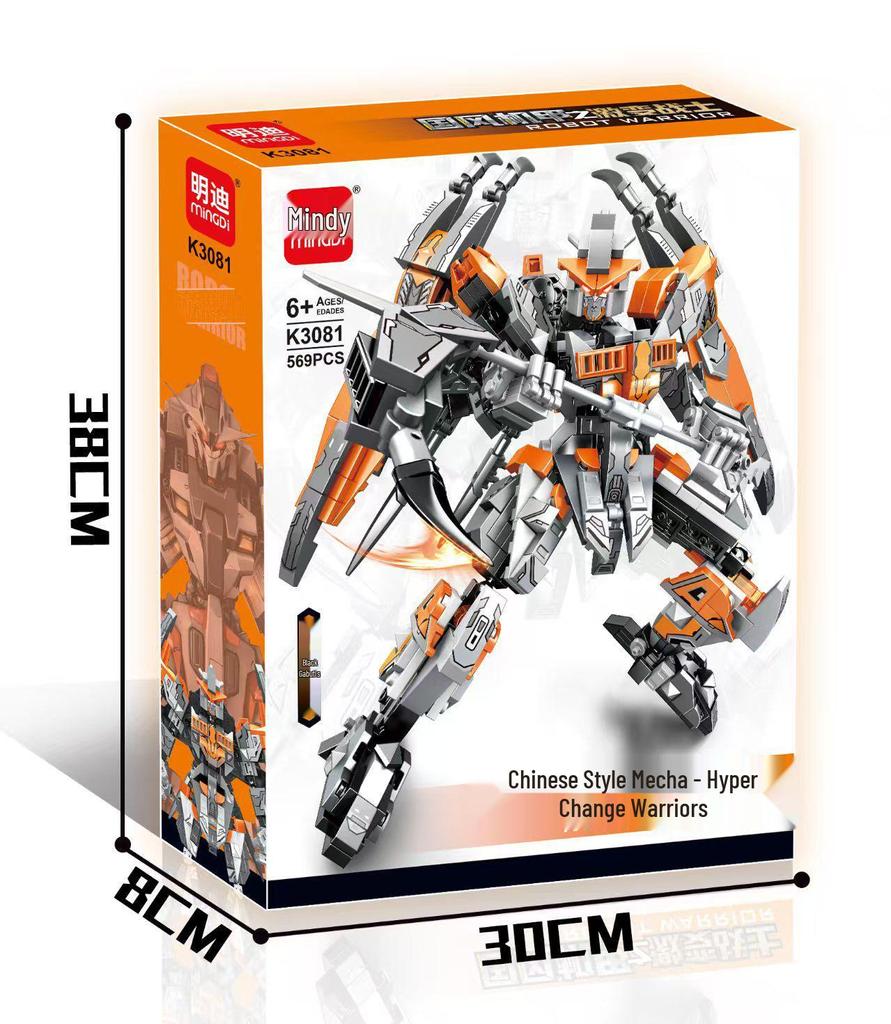 Chinese Mecha Building Blocks Toy: Military Model for Boys and Girls – Educational War Machine Assembly Set