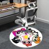 Powerpuff Girls Chair mat Round Rug Office carpet, Non slip, Suitable for Living Rooms, Bedrooms,Decor1205771a