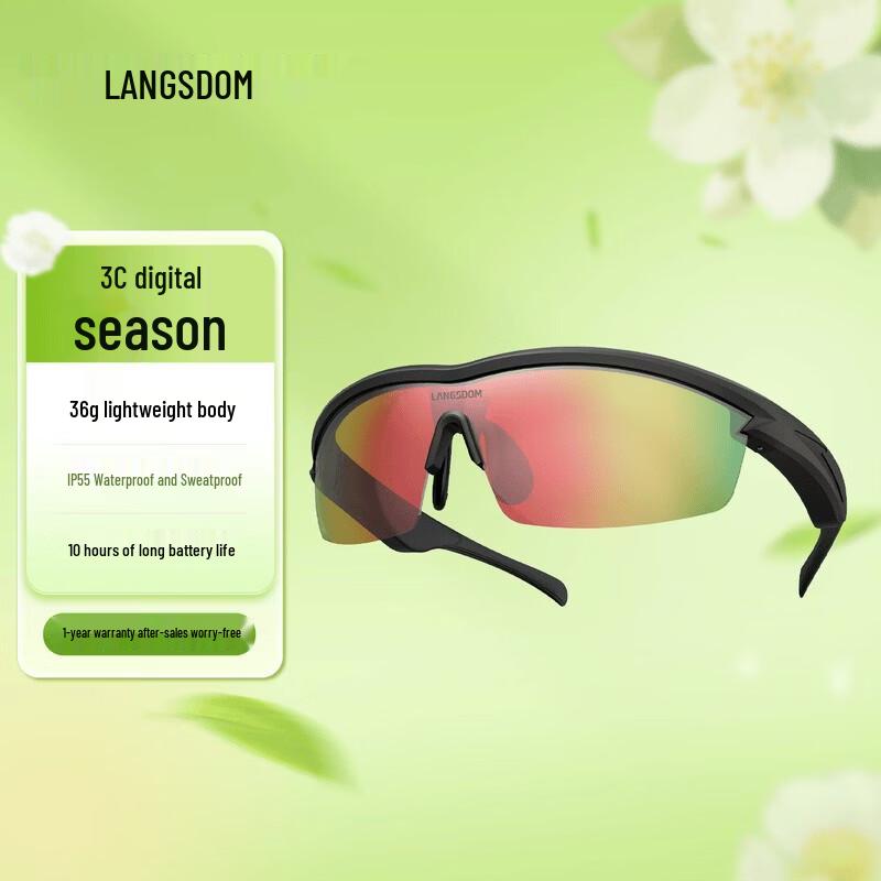 Lansun AirNora Smart Open-Ear Sports Audio Glasses