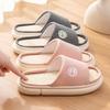 Unisex Breathable Linen Slippers – Indoor & Outdoor, Non-Slip, Silent, for All Seasons, Thick-Soled, 2025 Design.