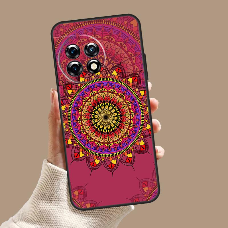 Mandala Pattern Case For OnePlus Nord CE 5 2 3 4 Lite N30 OnePlus 13 11 12 15 13T 13R 10T 12R 9 10 Pro Cover