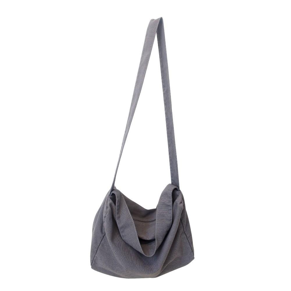 Japanese Style Student Shoulder Bag Large Capacity Messenger Bag Canvas Crossbody Bag  Cycling