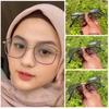Photochromism Metal Square Glasses Women Men Luxury Eyewear Leisure Commute Female Male Clear Anti Radiation Filter Glasses