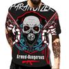 Scary Skull Men's T Shirt 3d Printing Dress Up Scary Adult Top Oversized T-shirt O Collar Casual Short Sleeve Top Men's Clothing
