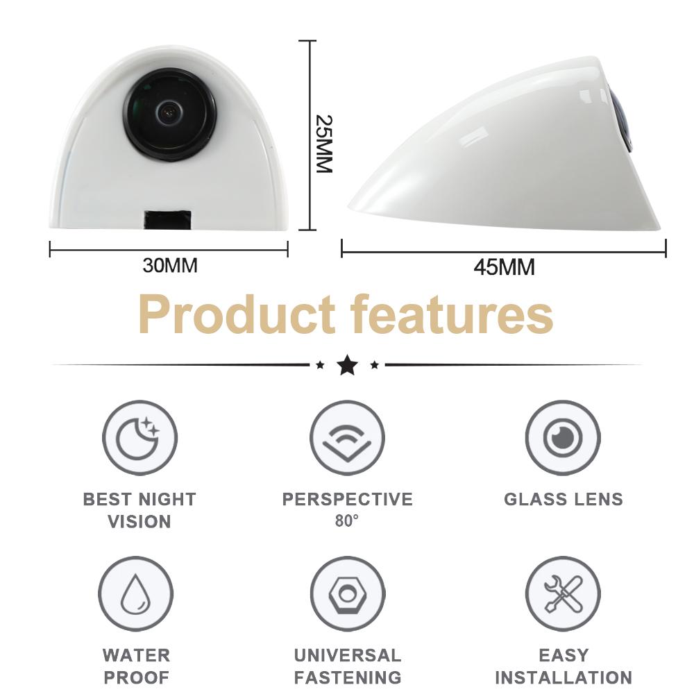 Carsanbo Car Side Rear View Camera Blind Spot Camera For Sedan Pickup Truck Night Vision Waterproof Parking Assistant