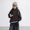 Boys Big Kids Long Sleeve Hooded Casual Sweatshirt Spring Autumn Top