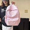 School Bag Female Niche Senior High School Student Campus Backpack Primary School Student Large Capacity Casual Printed Backpack