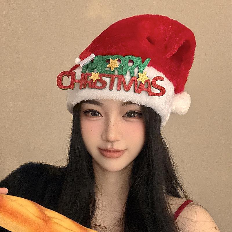 

Рождественские украшения Праздничная композиция Бабочка Украшение Рождественская шляпа Взрослая атмосфера Реквизит для фотосъемки 2026 40x29.5cm