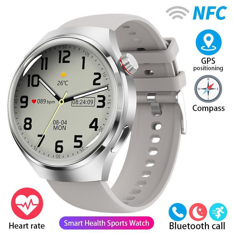 GT4PRO Waterproof Bluetooth Smartwatch with Voice Assistant