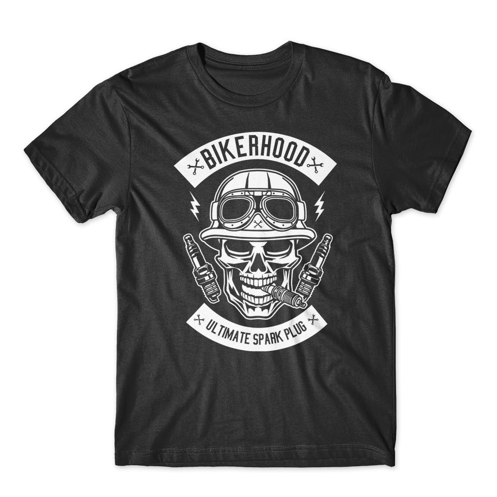 Bikerhood T-Shirt 100% Cotton Premium Tee New