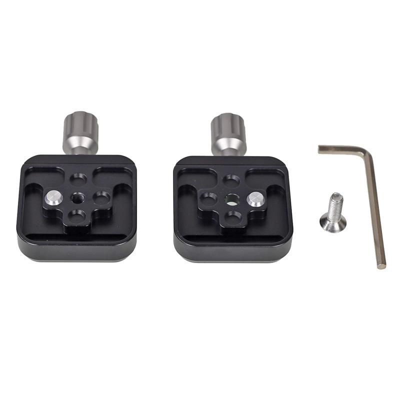 

Universal QR Double-Layer Base Plate with Panoramic Seat Clamp 50B Yes серебряный серый