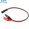 5.5*2.1mm Alligator Clip DC Power Male Female Test Lead Cable Crocodile Wire Connector To Male 25cm 30cm