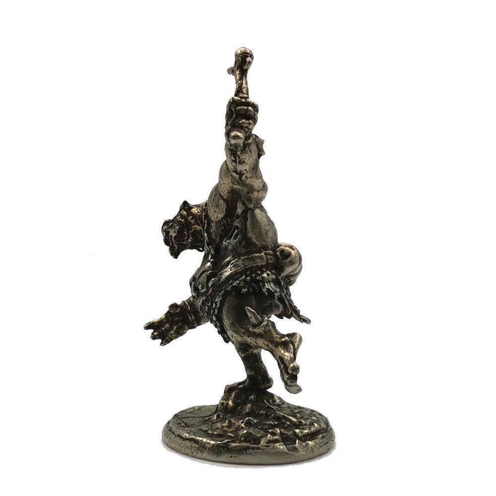Lizard Man Soldiers Models Toy Figurines Miniatures Metal Copper Mens Gifts Desktop Ornaments Decorations Crafts