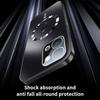 For OPPO A6 Pro Case Integrated Magnetic Light-absorbing Fashion Ice Image Frosted Surface Shock Absorption Box