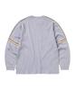 THISISNEVERTHAT Striped Knit L/S Top Lavender