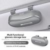 Car Visor Glasses Box Auto Sunglasses Storage Box For Benz AMG W205 W211 W212 W201 W210 W108 W168 W221 W222 CLE GLA CLS EQA A180