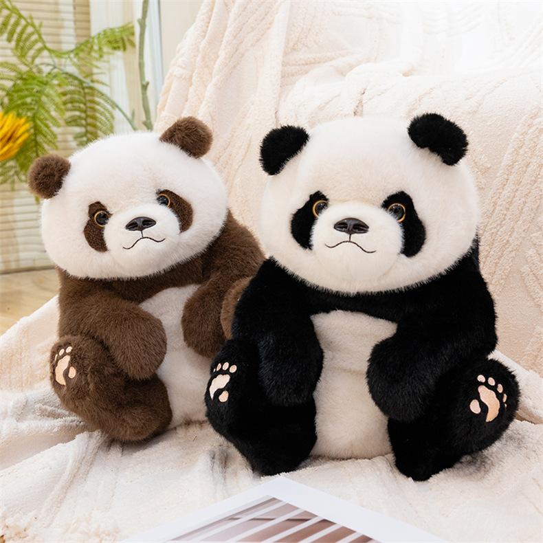 Chubby Giant Panda Plush Toy - Cuddly National Treasure Pillow Doll