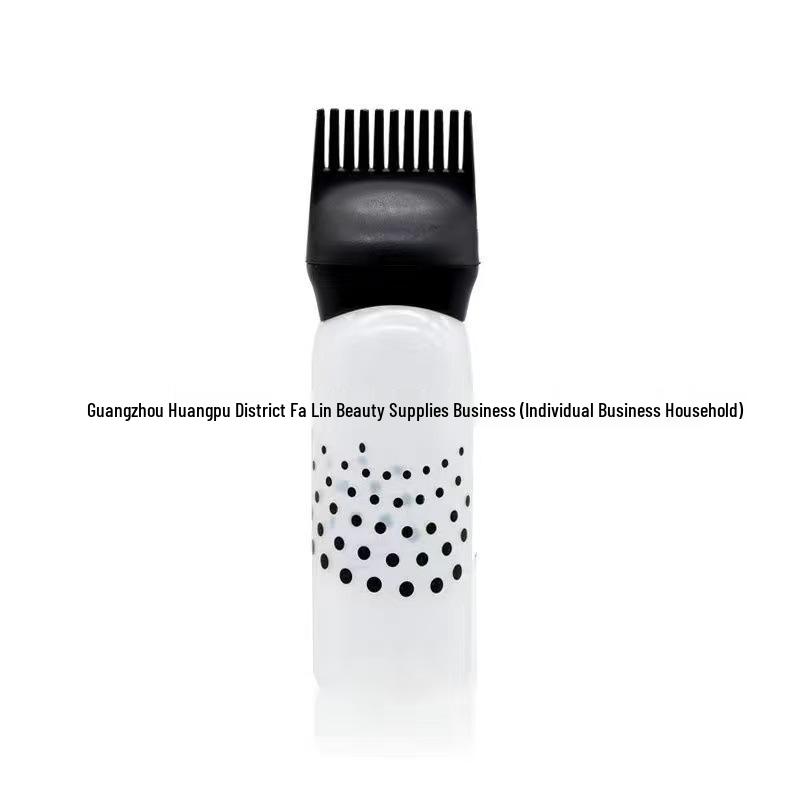 Hair Dye Applicator Bottle with Comb for Coloring and Shampooing
