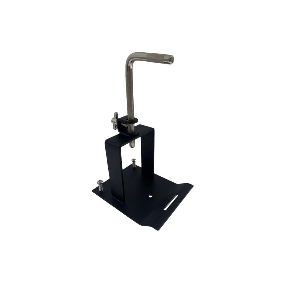 Supporto per Cowbell e Blocco di Legno a Pedale Jazz per Rack di Batteria