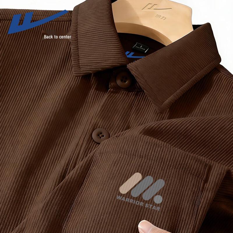 Warrior Men s Corduroy Long-Sleeve Shirt XL