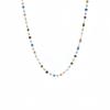 Simple Mix Color Acrylic Crystal Beads Choker Retro Men Hip Hop Necklace Fashion Party Jewelry Accessories Gifts