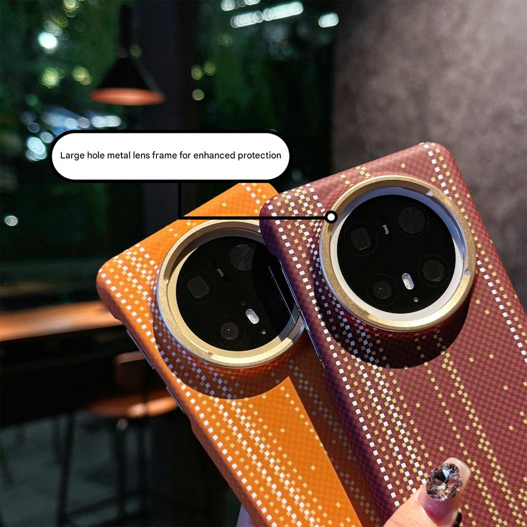 Night Glow Carbon Fiber Texture Magnetic Case For Huawei Mate 60 70 Pro+ Plus Premium Cover For Magsafe Lightweight Ultra Thin