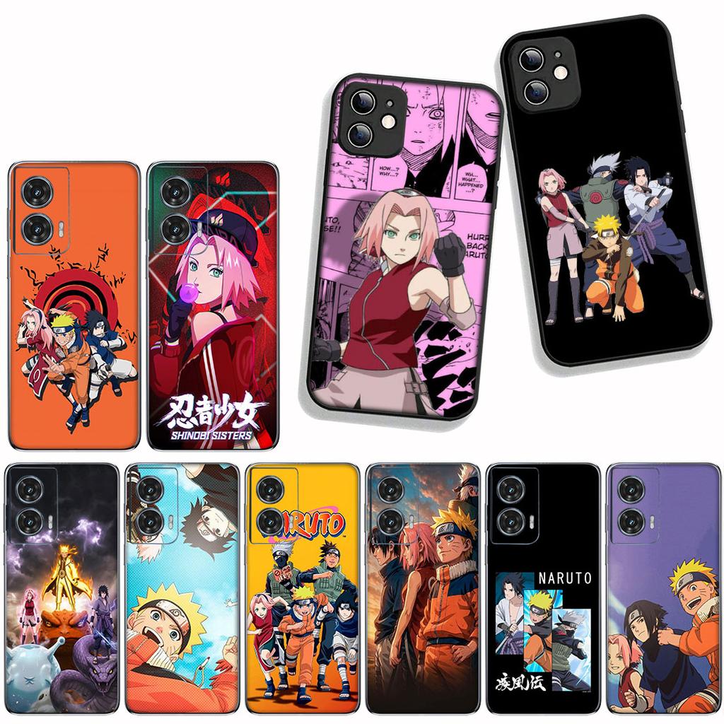 For Xiaomi Redmi Note 14 12 13 ProPlus A3 Pro Plus 12C 13C 14C 5G Phone Cover Case Kakashi Narutos Haruno Sakura Sasuke
