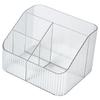 Elegant Striped Pencil Case & Large Capacity Desktop Organizer