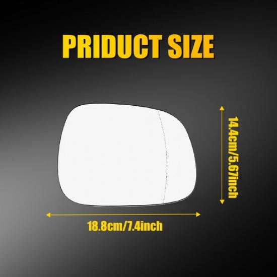 Right Passenger Side Mirror Glass Heated for BMW X3 F25 2010 2011 12 13 14 1-5X