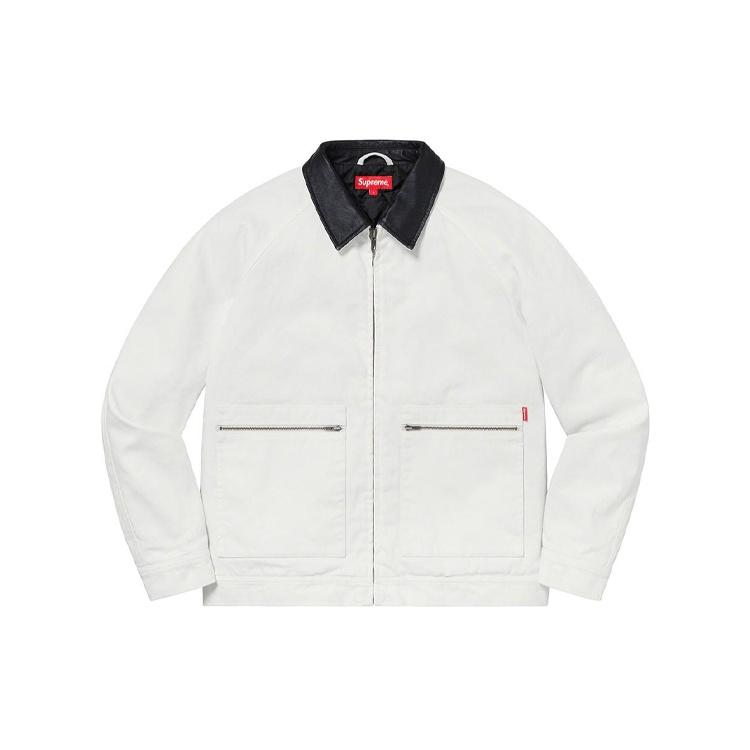 Supreme FW20 Week 9 Leather Collar Work Jacket 'Multicolor' Men's SUP-FW20-228