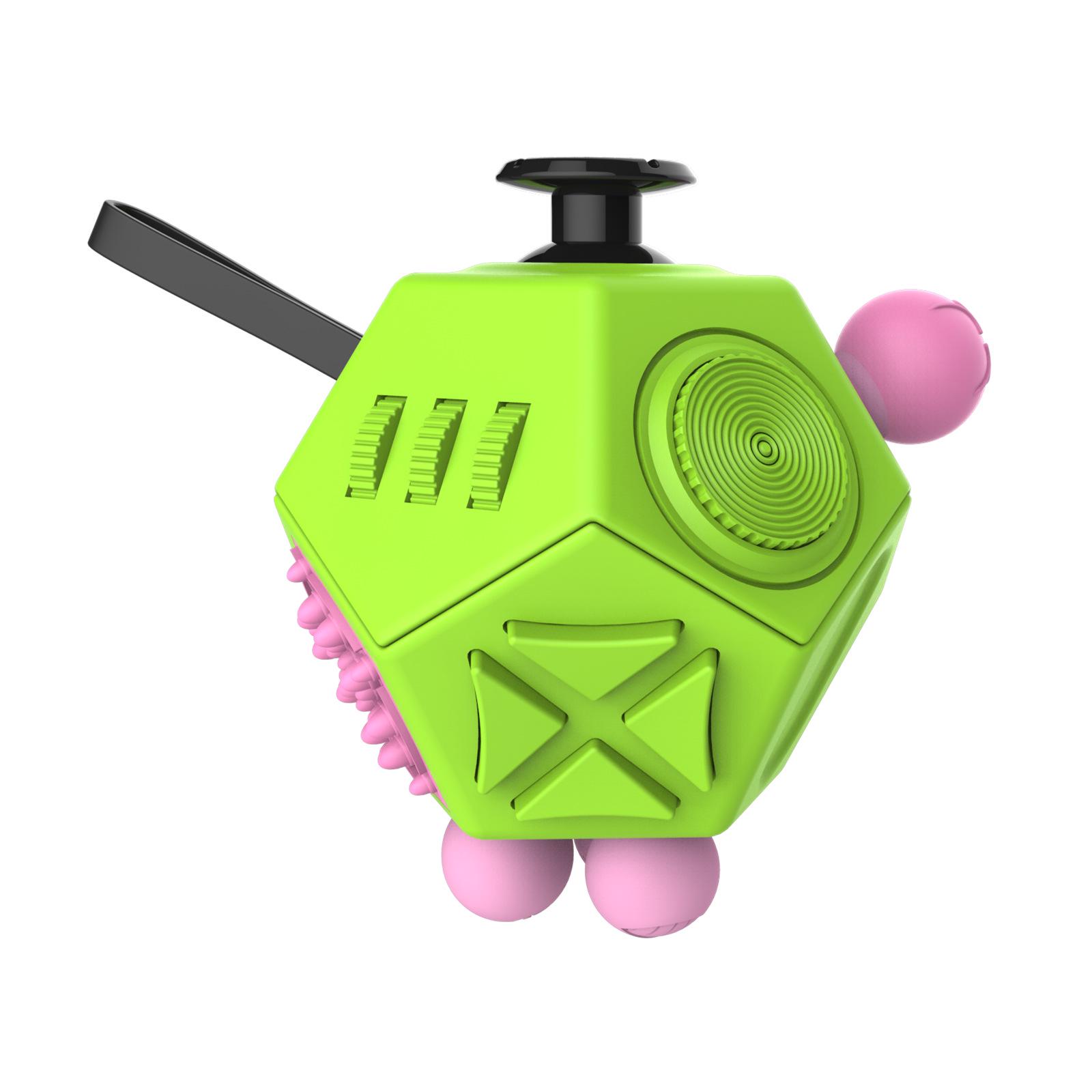 

12-Sided Second Generation Decompression Puzzle Cube - Creative Stress Relief Toy